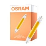 Osram LED Slim Line R7S LED R7S 118mm Chiara 8W 806lm - 827 Bianco Molto Caldo | Sostitutiva 60W