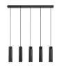 Nordlux Tilo Luce Pendente Metallo Nero | Adatto per 5x GU10