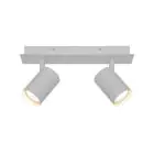 Nordlux Frida 2-Faretti Metallo Bianca | Adatto per 2x GU10