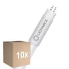 Confezione Multipack 10x Ledvance Tubo LED T5 Performance (Mains AC) High Efficiency 7W 1000lm - 865 Luce Del Giorno | 55cm - Sostitutiva 14W